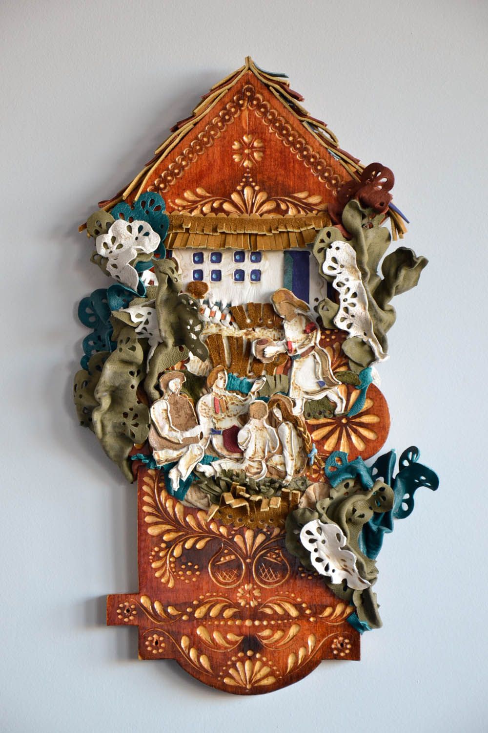 Handmade decorative wall panel photo 1