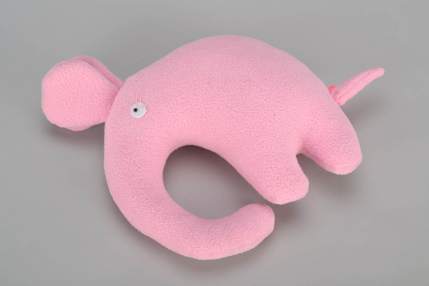Мягкая игрушка Розовый слон фото 5