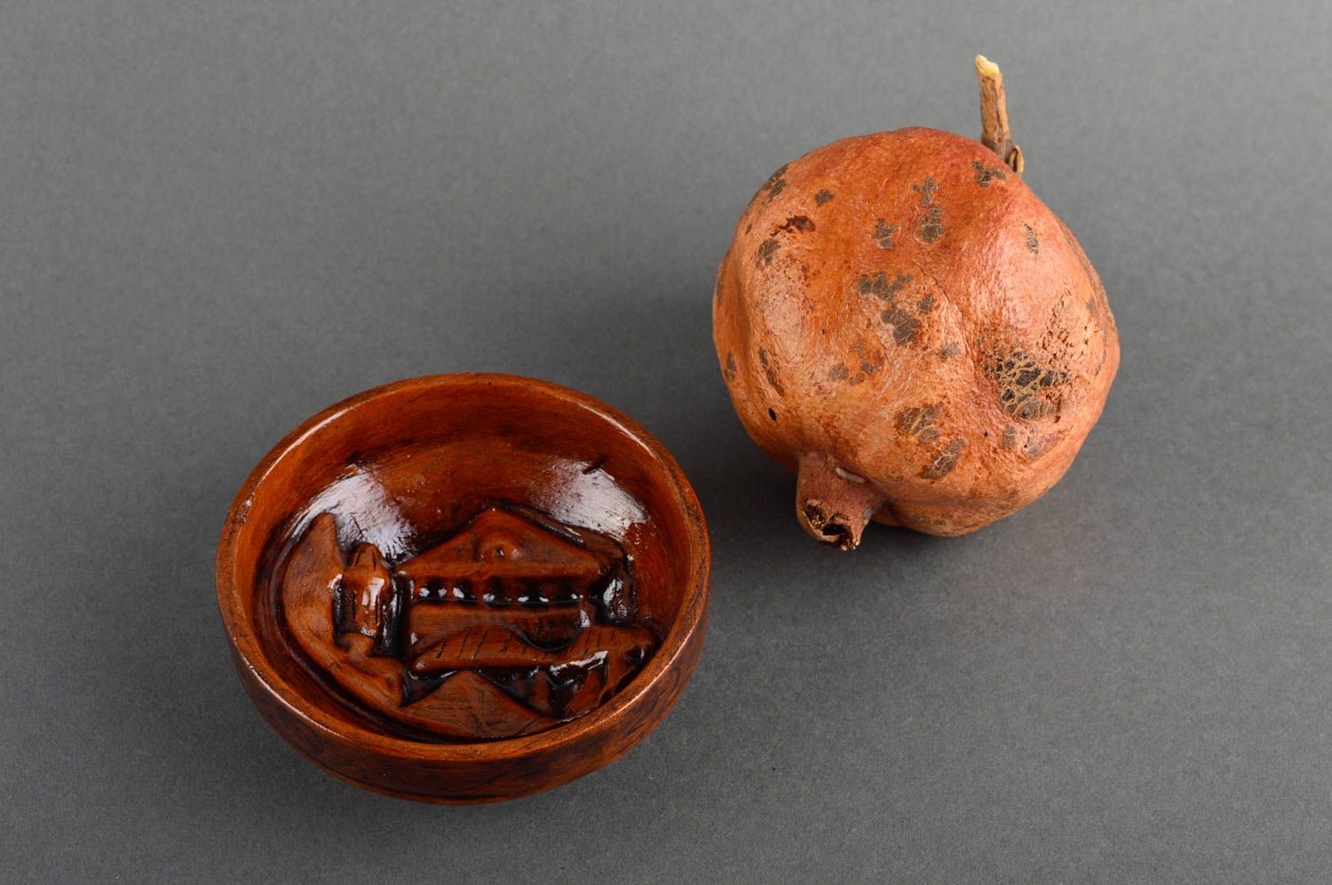 Handgemachte Keramik kleine Schüssel für Küche und Deko Schüssel aus Ton foto 1