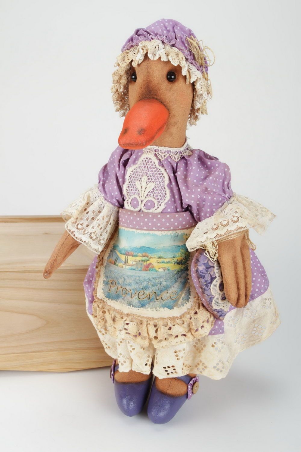 Soft toy Goose Annabelle photo 2