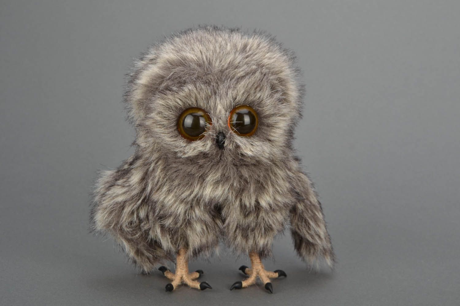 Homemade soft toy Big Owl photo 4