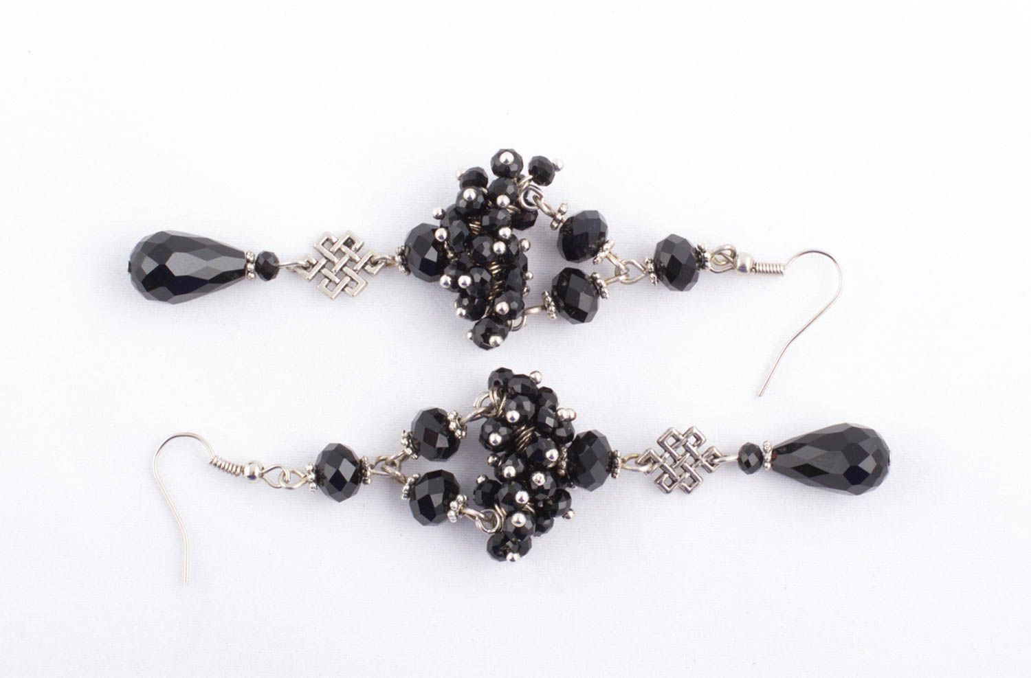 Handmade elegant cute earrings designer stylish jewelry feminine earrings photo 4