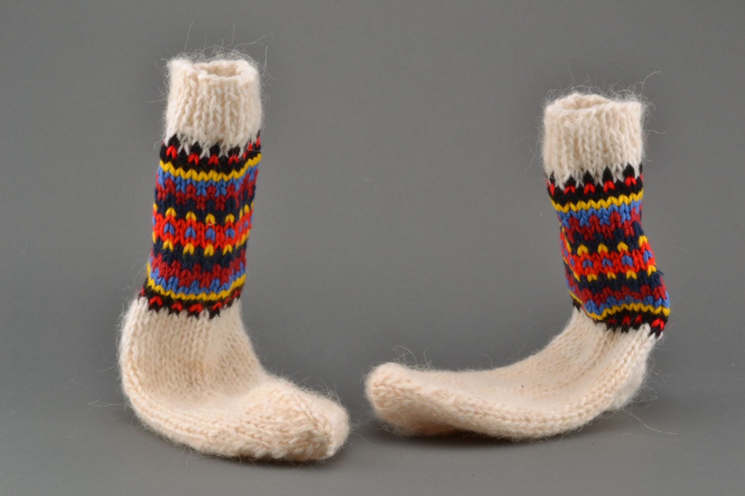 Handmade warm socks photo 4