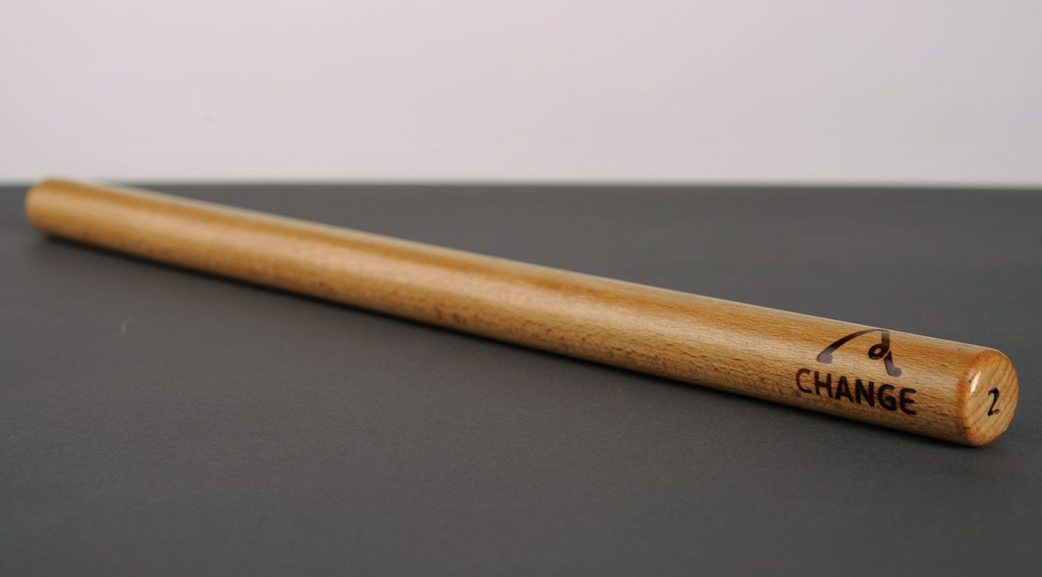 Bâton pour yoga pratique en bois original photo 5