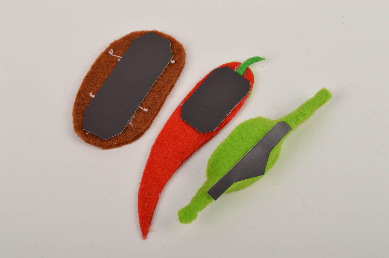 Magnets frigo fait main Magnets jouets légumes Aimants pour frigo Idée cadeau photo 4