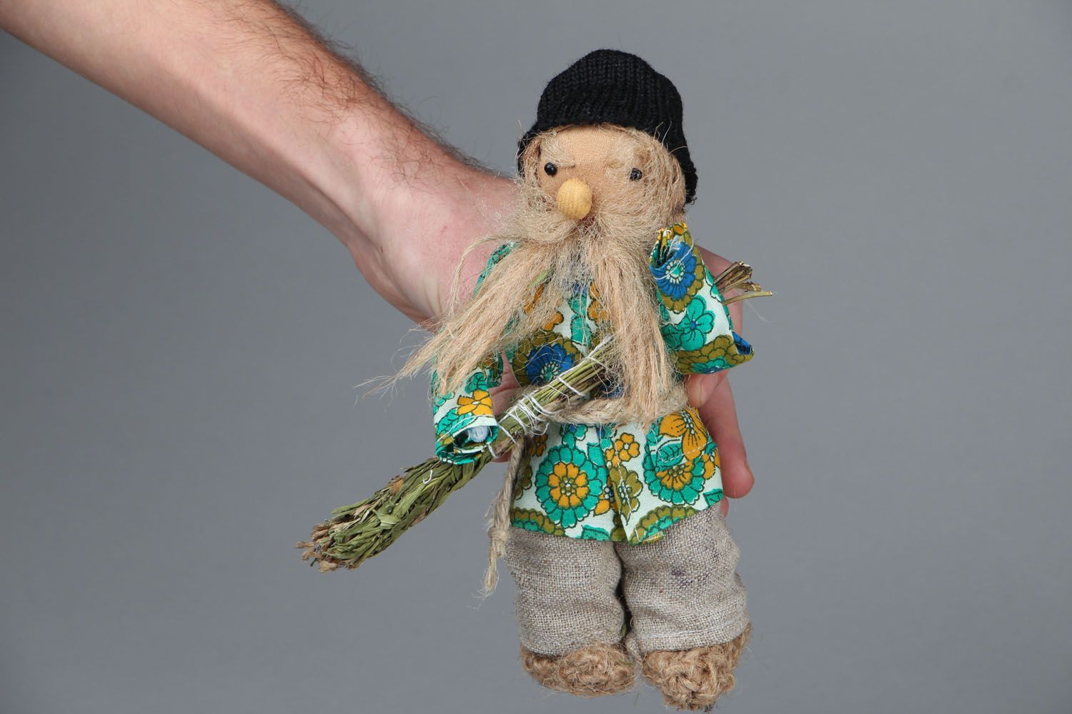 Кукла-домовик ручной работы фото 4