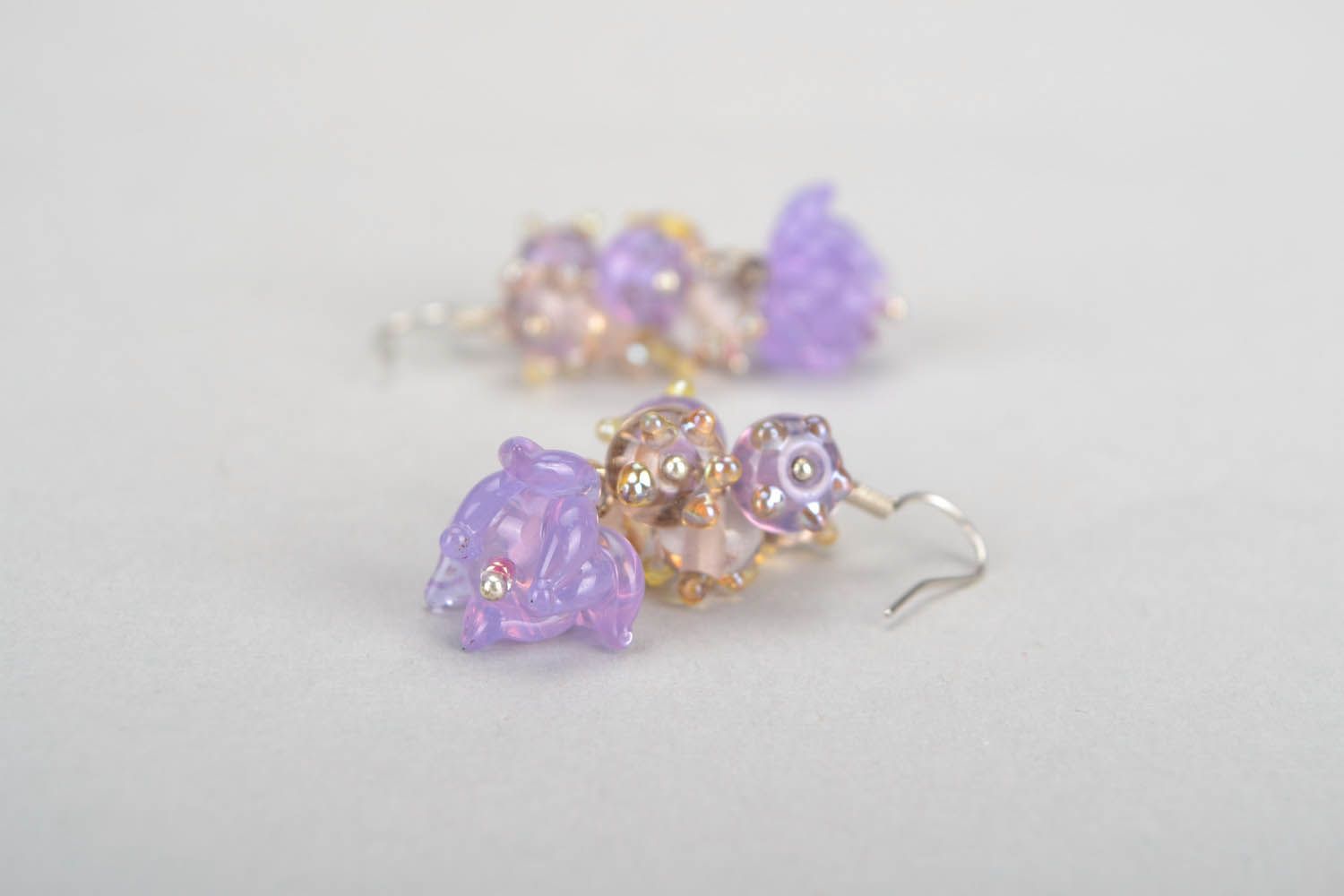 Earrings Lilac photo 4