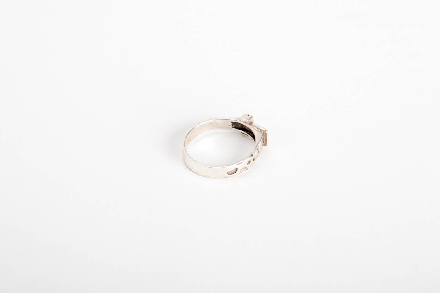 Украшения ручной работы кольцо из серебра женский перстень элитная бижутерия фото 4