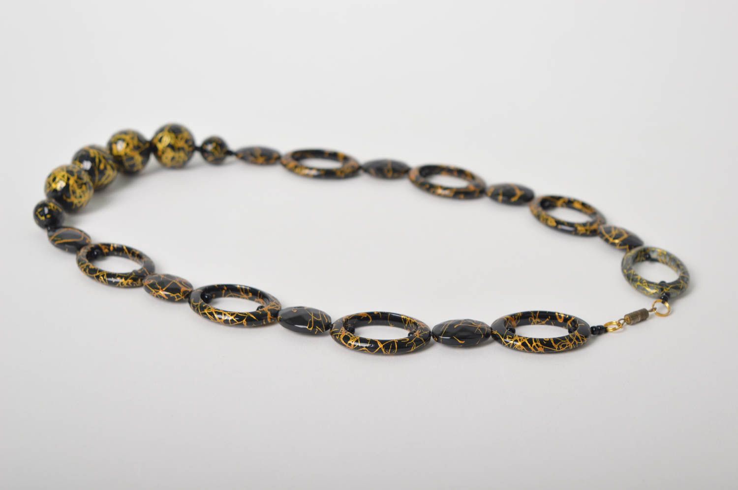 Handmade beads design jewelry beautiful long beads beaded accessories girl gifts photo 4