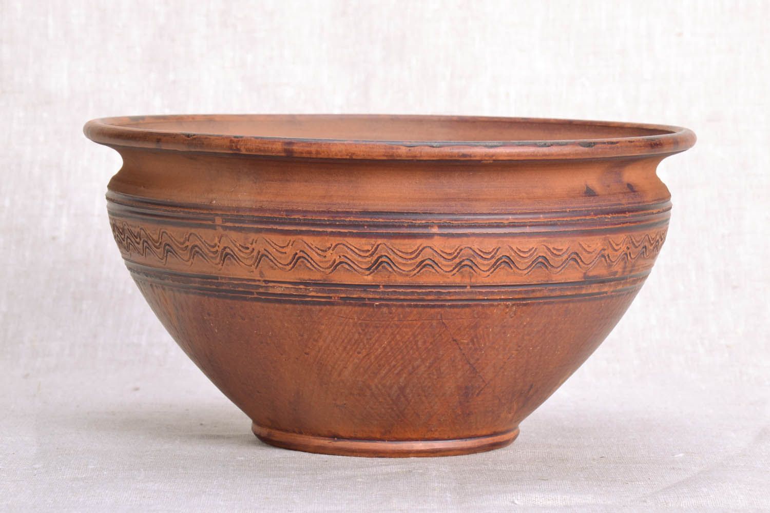 Pot en céramique artisanal fait main photo 2