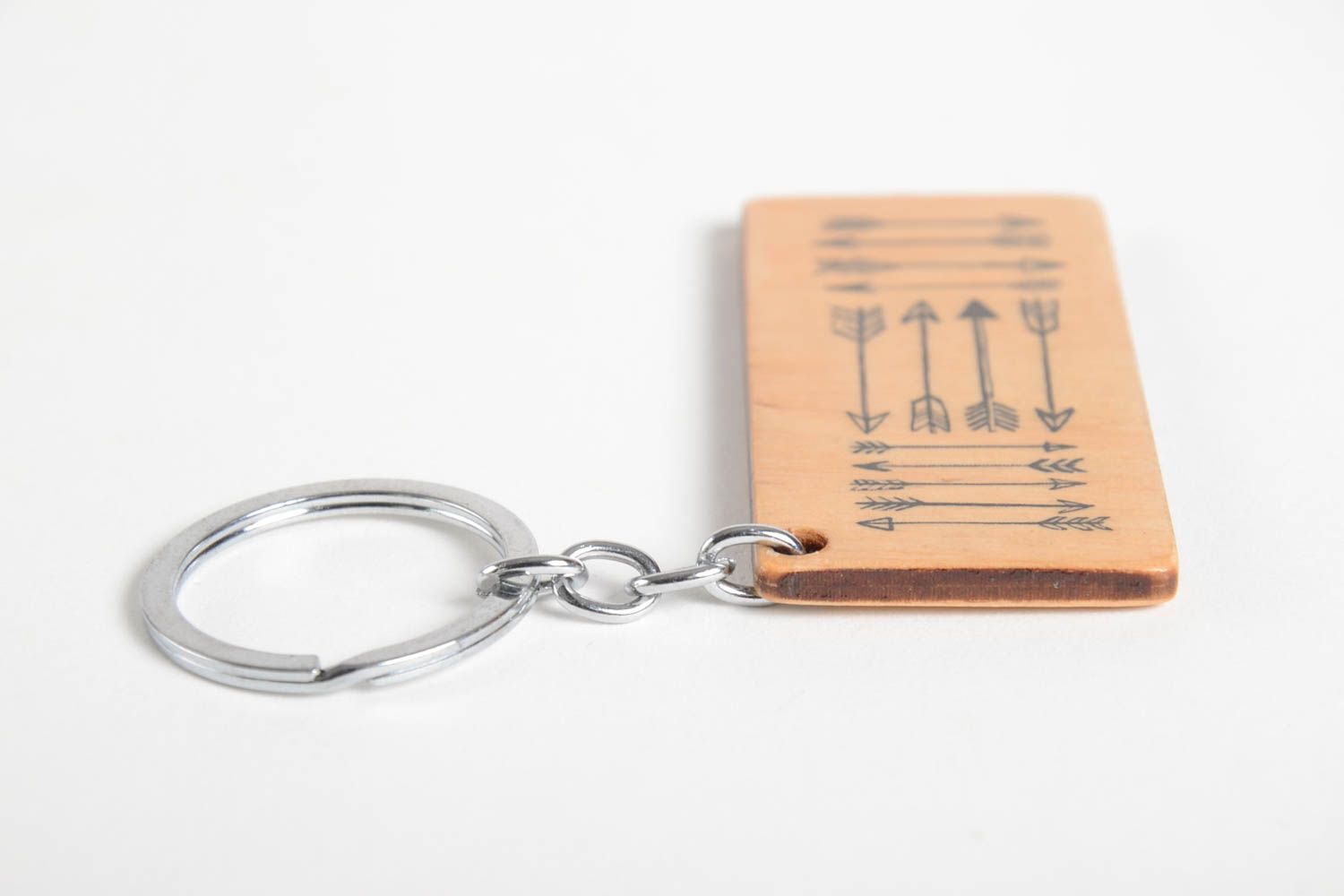 Handmade keychain unusual keychain designer accessory gift ideas wooden souvenir photo 5