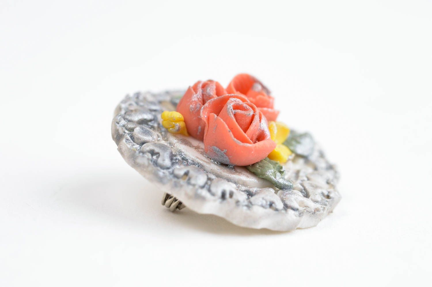Beautiful handmade plastic brooch jewelry fashion tips beautiful jewellery photo 2