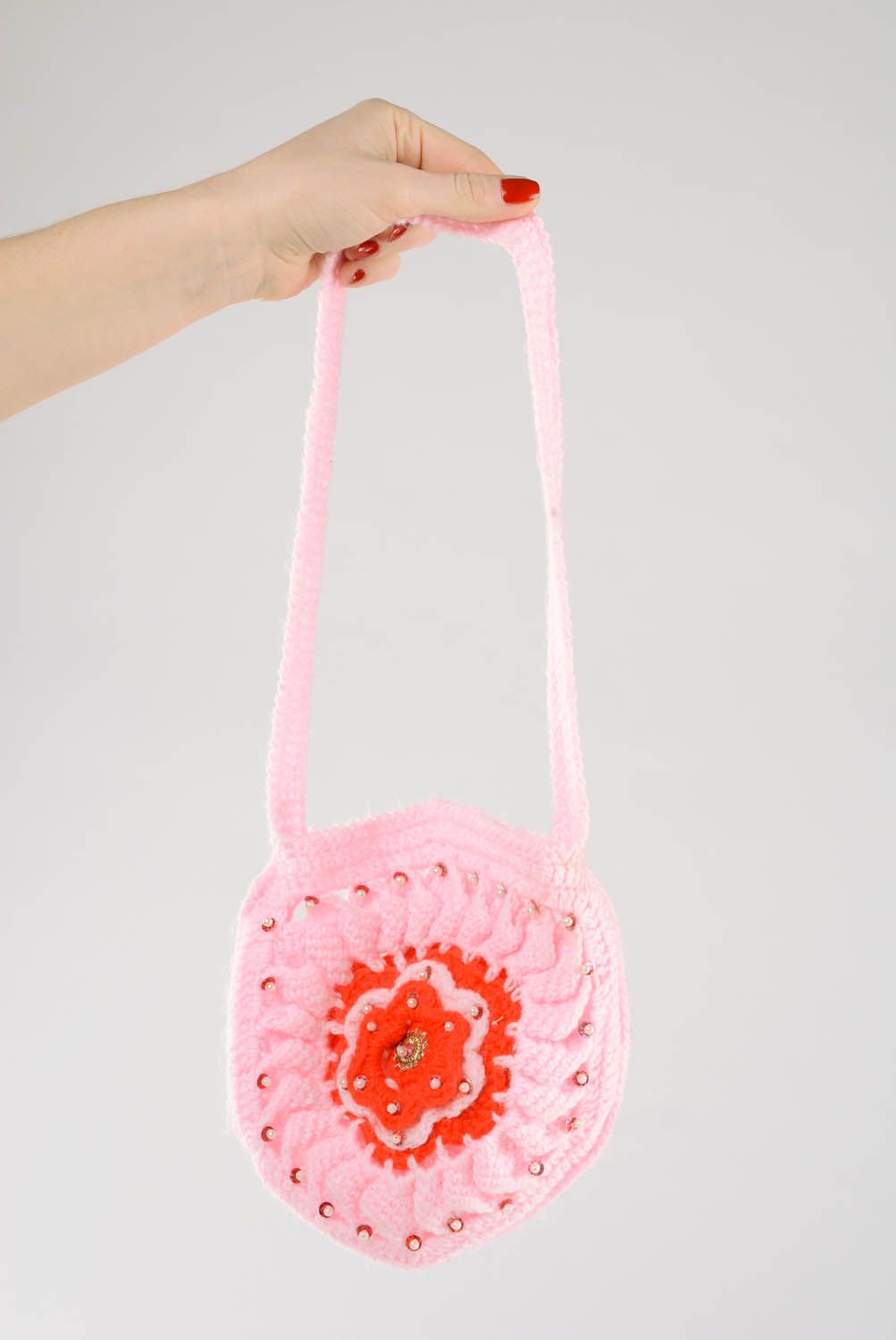 Pink handbag photo 2