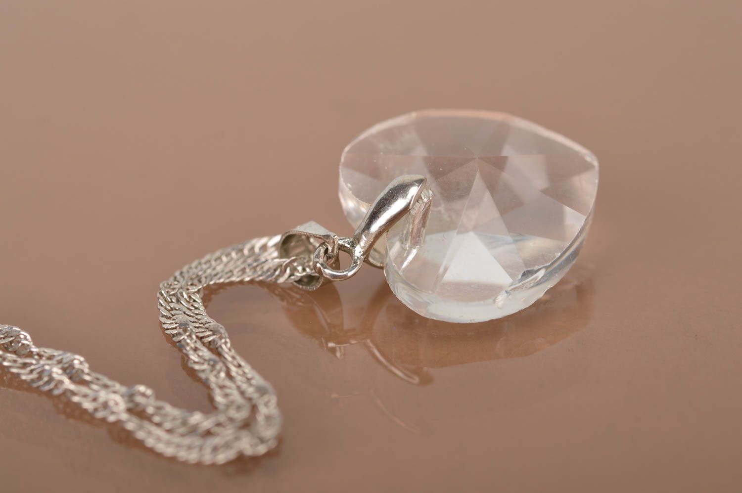 Stylish handmade metal pendant beautiful jewellery designer accessories for her photo 5