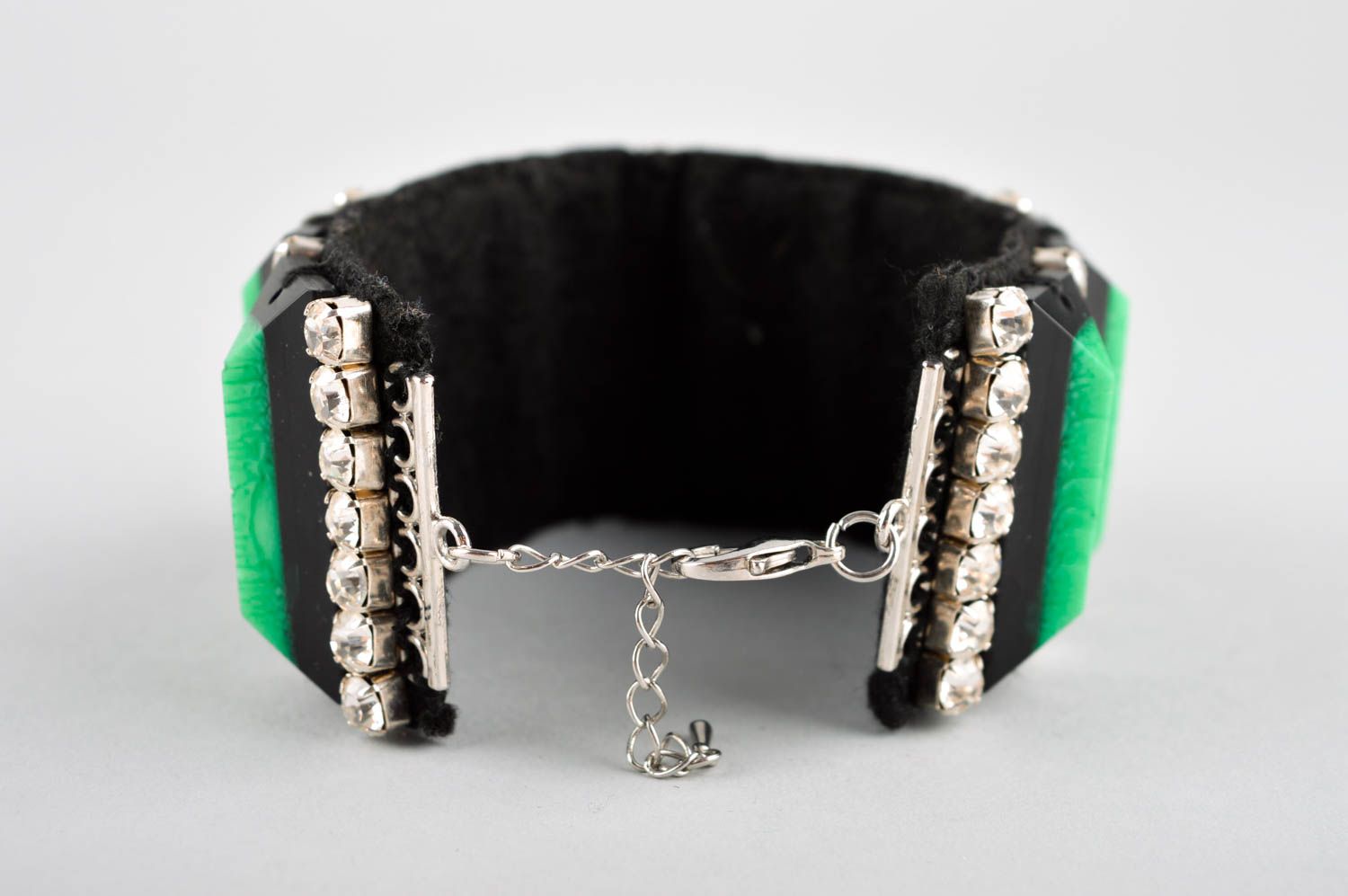 Beaded wrist bright bracelet handmade bracelet fashion designer accessory photo 4