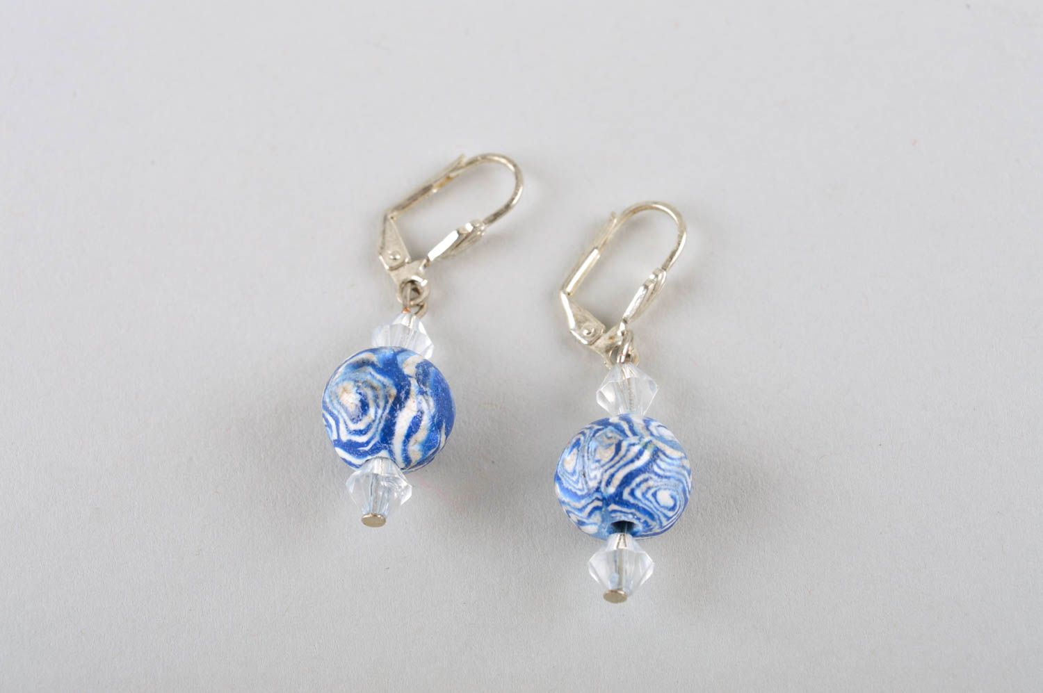 Handmade earrings designer earrings fashion accessories plastic jewelry photo 2