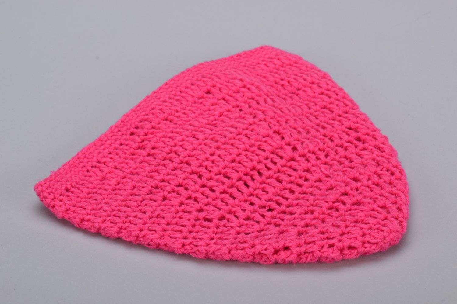 Bright crochet hat photo 4