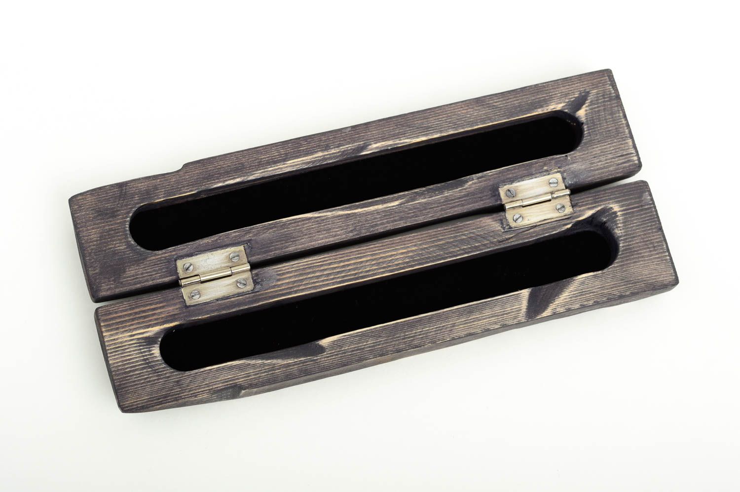 Handmade pen case wooden pen holder pen case holder gift ideas for friends photo 3