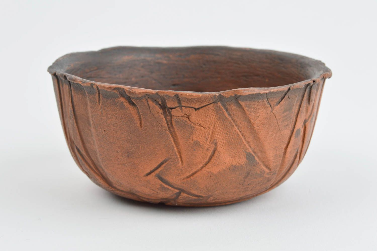 Керамическая миска ручной работы глиняная миска блюдце глиняная посуда фото 2