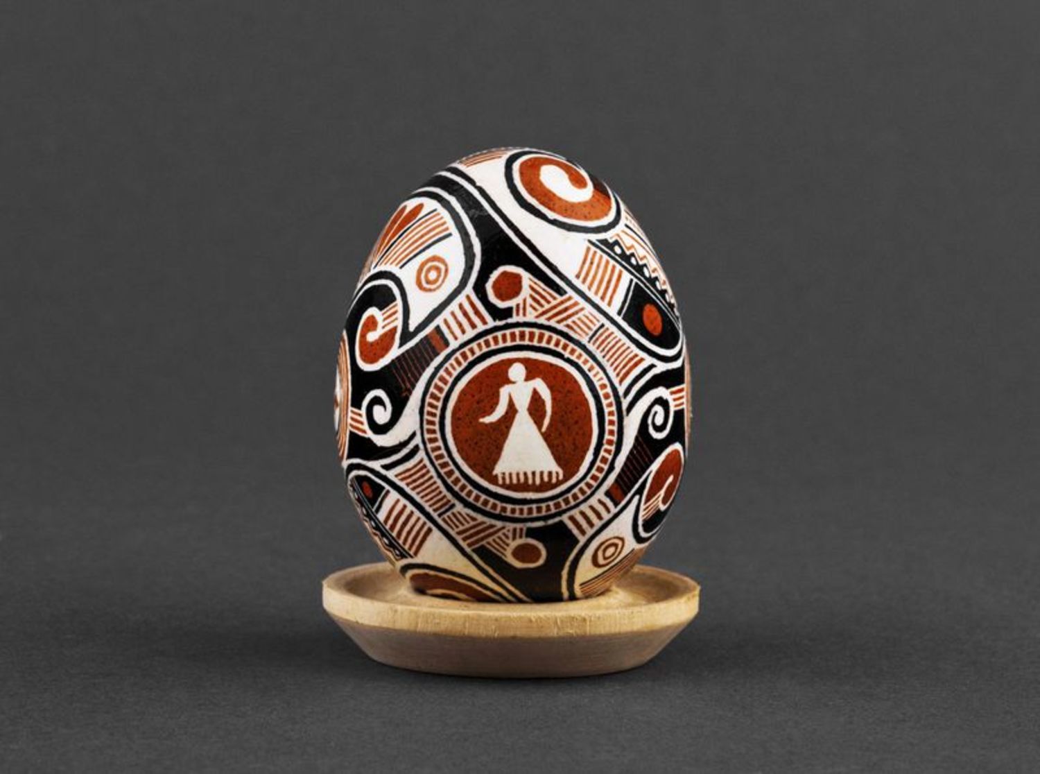 Пасхальное яйцо с росписью ручной работы фото 2
