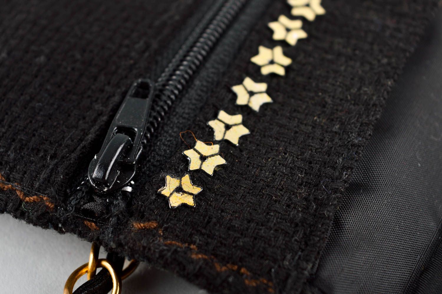 Handmade purse with embroidery stylish handbag fashion accessories for girls photo 5