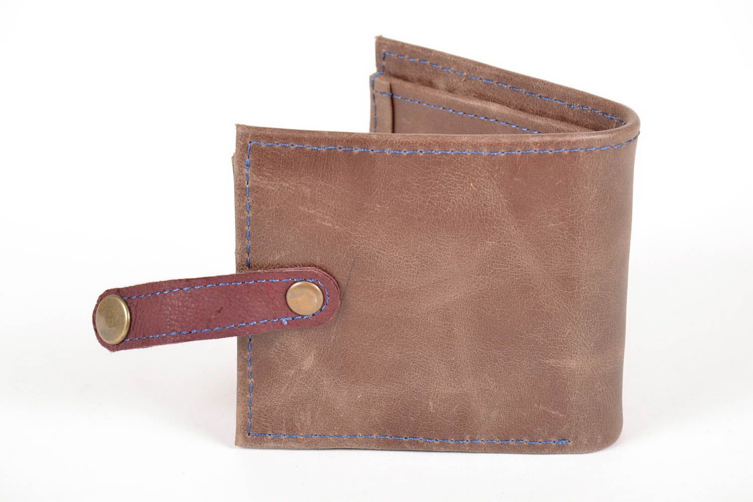 Wallet made ​​of genuine leather photo 5