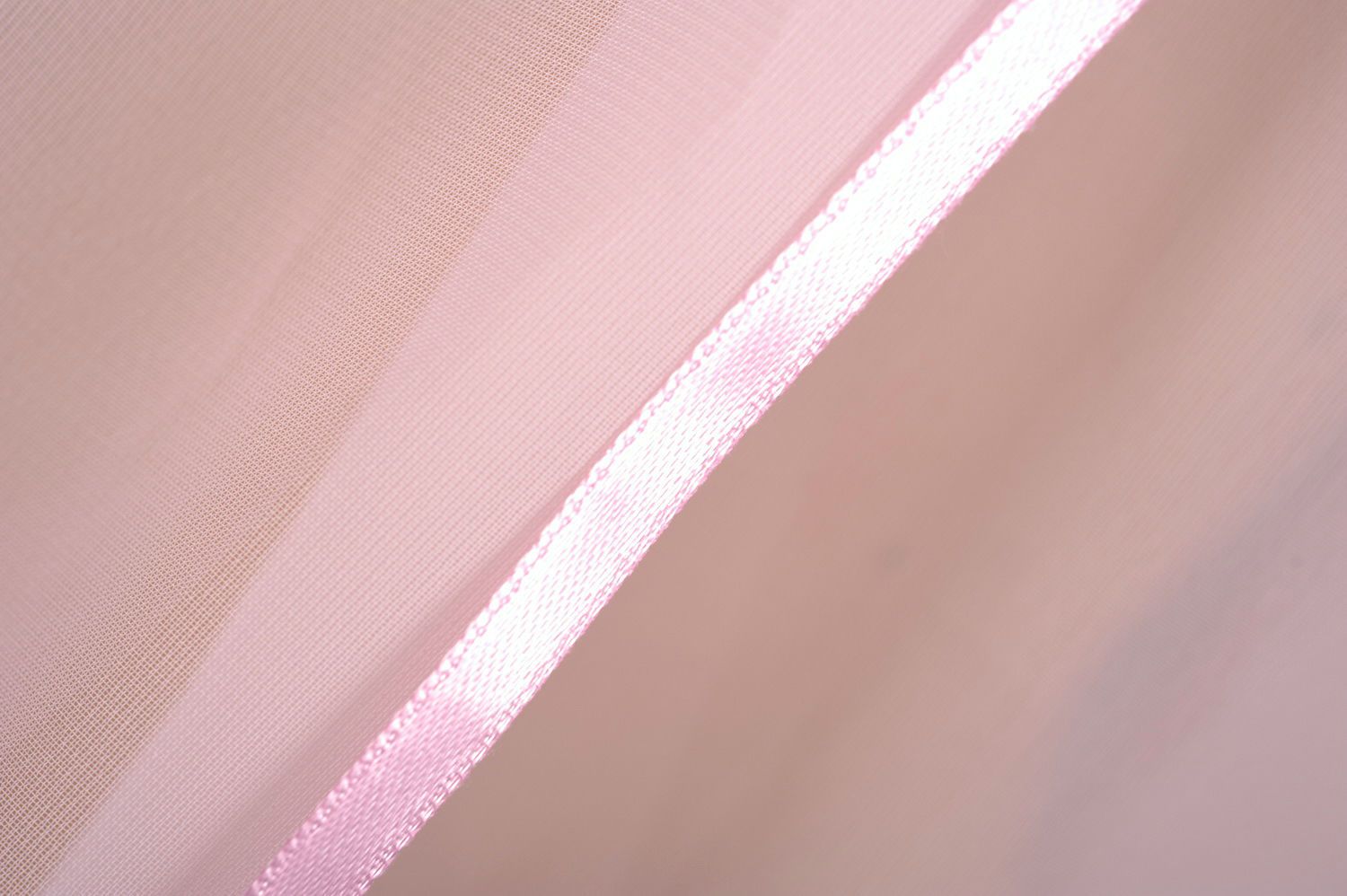 Blusa cor de rosa de chiffon artificial foto 5