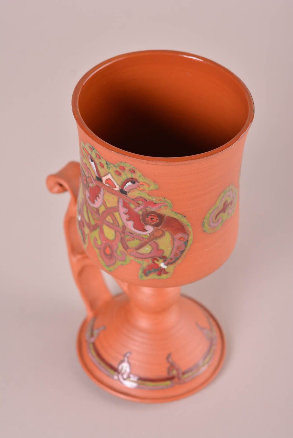 Copa para bebidas hecha a mano utensilio de cocina regalo original para mujer foto 3