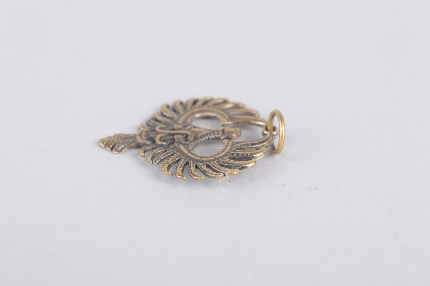 Handmade pendant for girls bronze jewelry bronze pendant ethnic pendant photo 4
