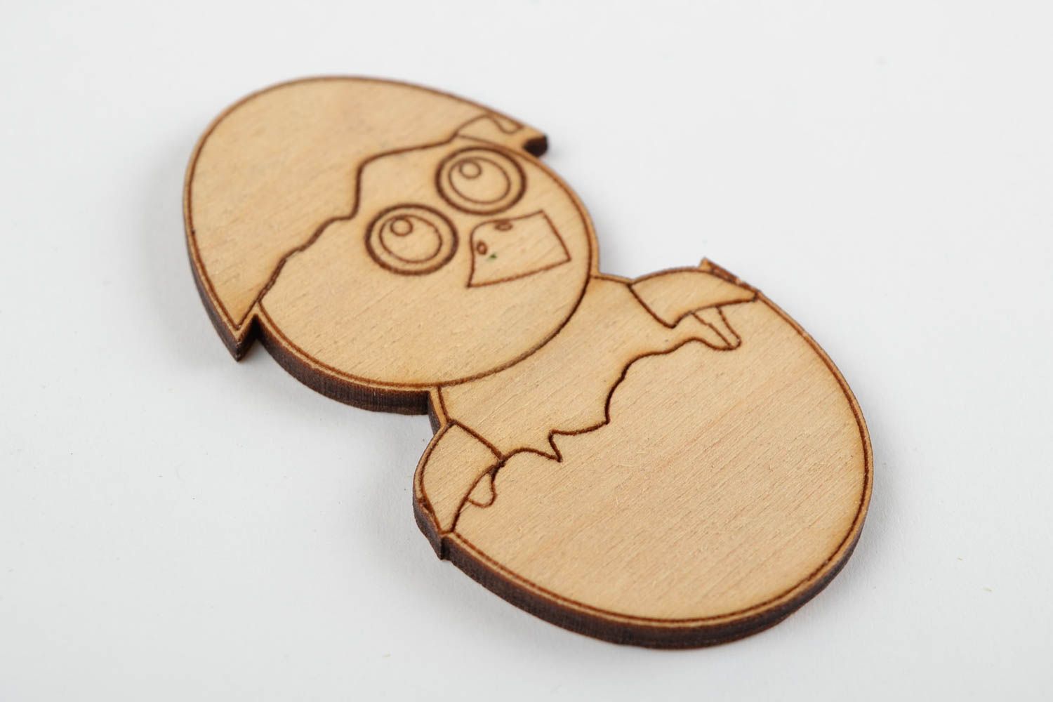 Wooden DIY blanks handmade materials for creative work present for children photo 4