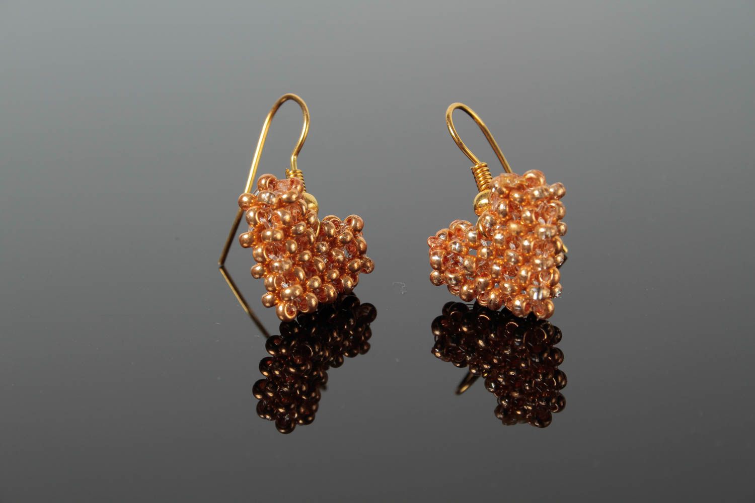 Handmade earrings beads jewelry accessory for women beautiful bijouterie photo 4