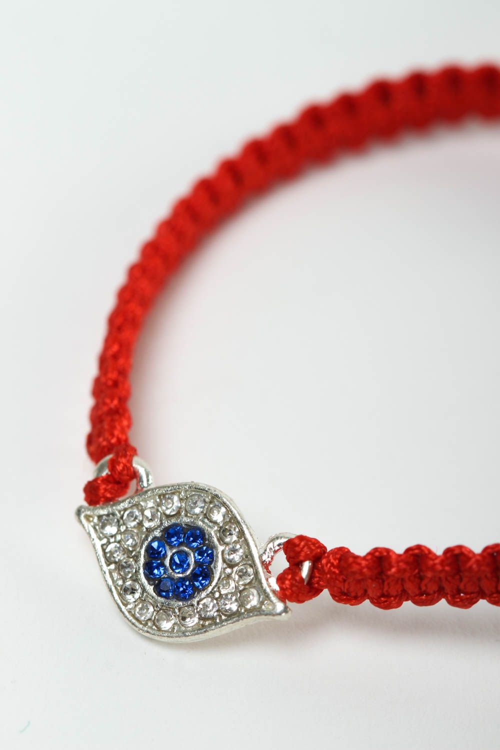 Damen Armband handmade Hand der Fatima Armband Designer Schmuck in Rot schön  foto 4