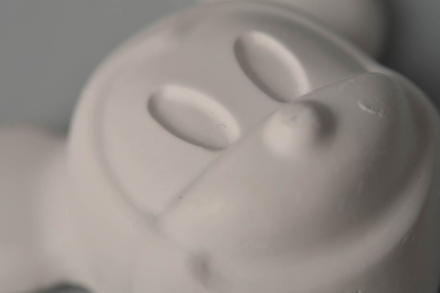 Kleiner Rohling zum Bemalen handmade Maus Figur origineller Kühlschrank Magnet foto 2