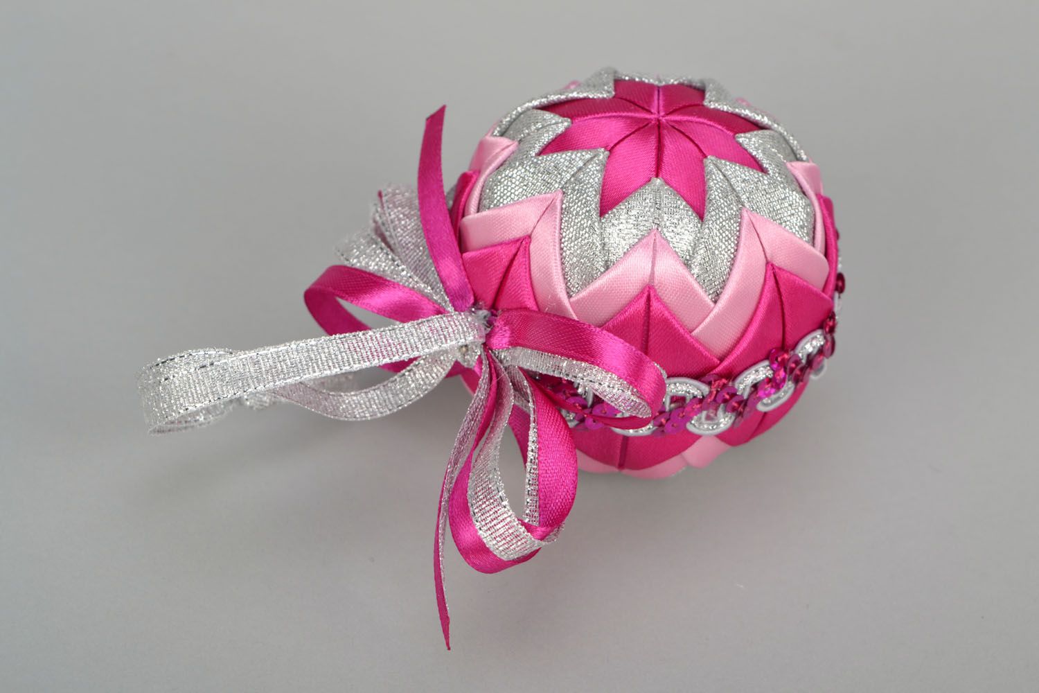 Set of Christmas toys in the form of balls photo 4