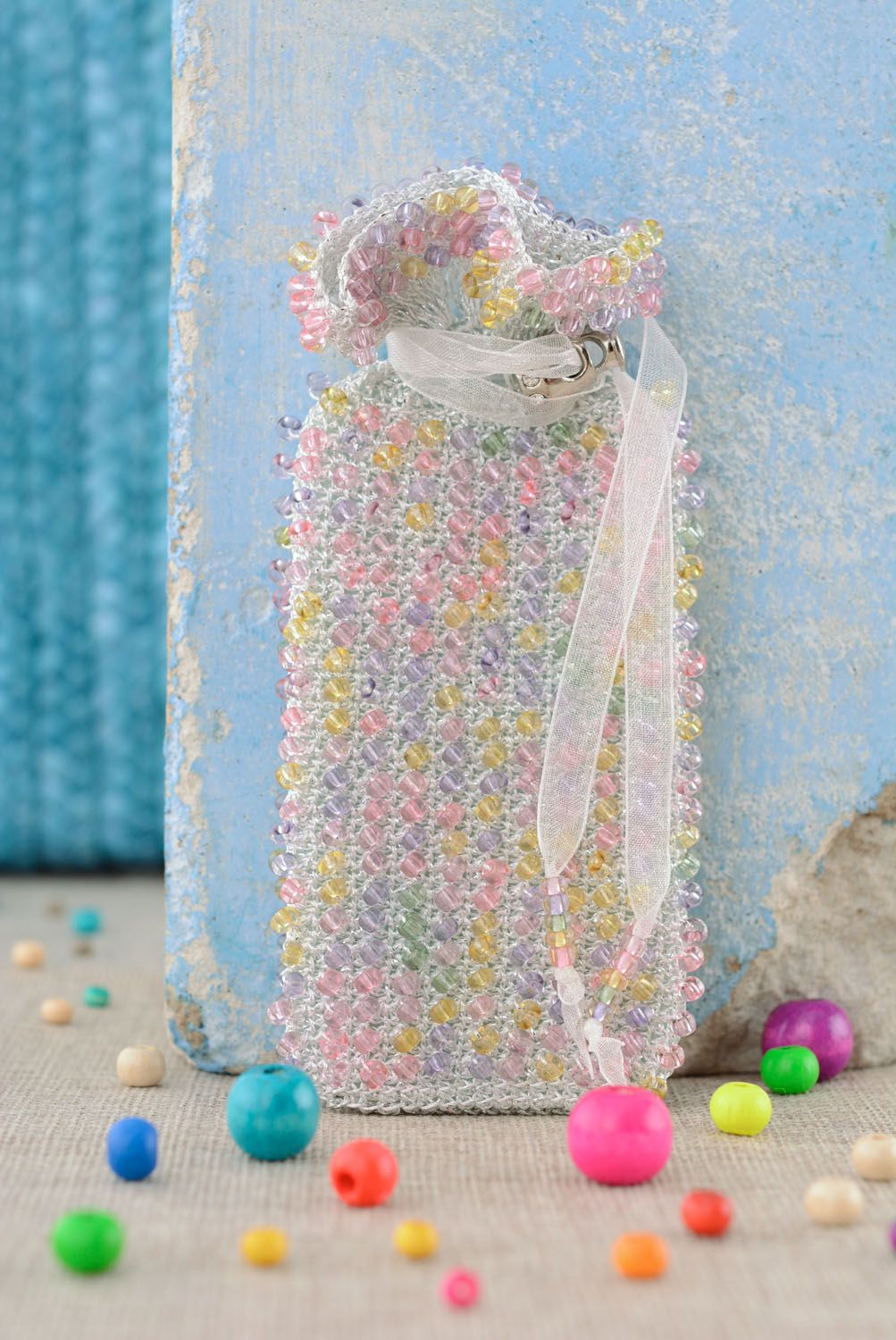 Anti-stress crochet phone case photo 1