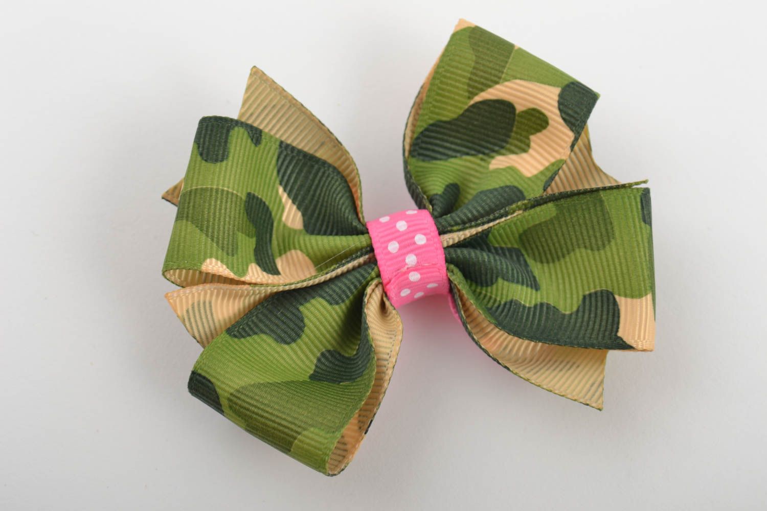 Handmade hair bow for girls jewellery supplies ribbon bows jewelry making photo 4