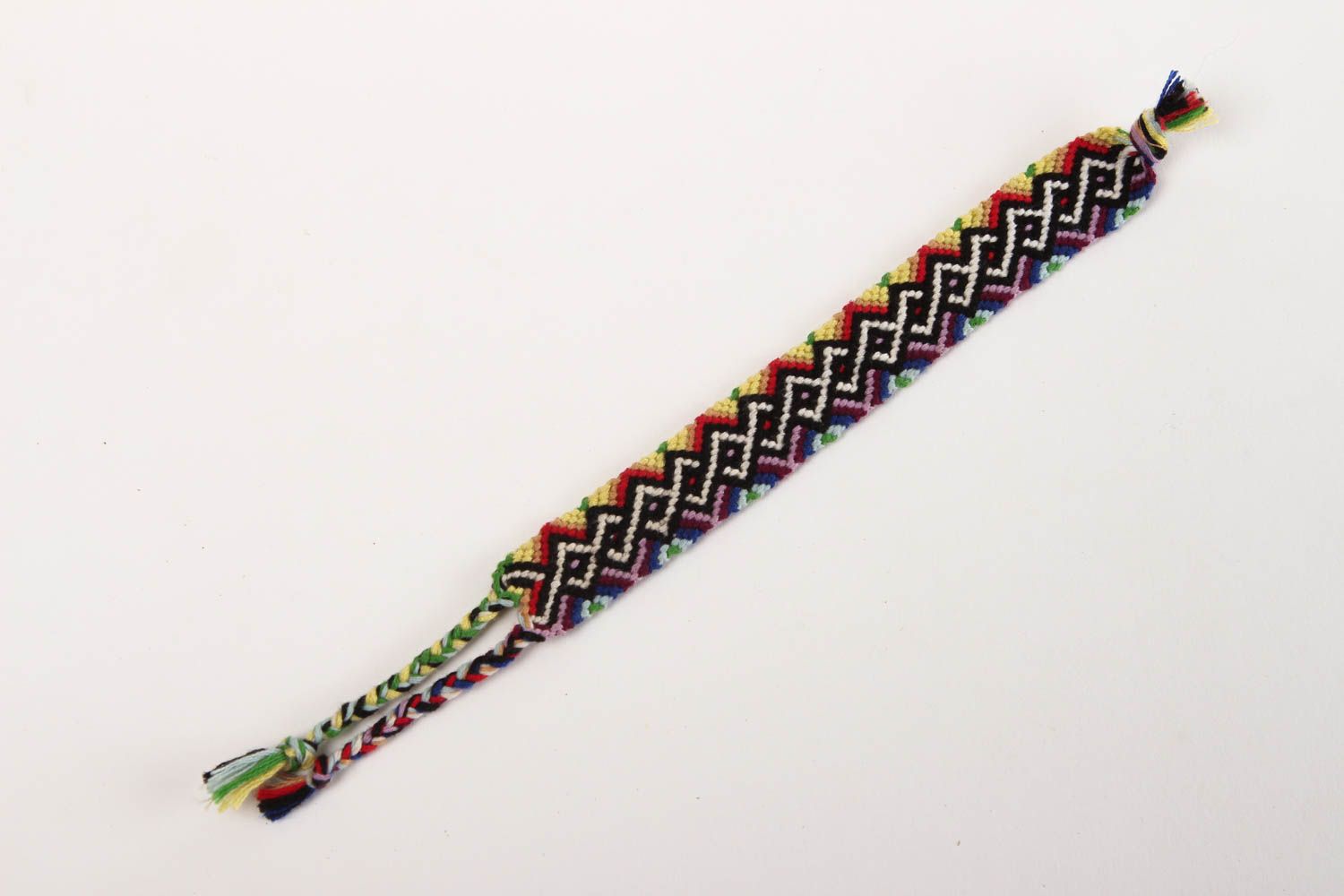 Модный браслет хэнд мейд браслет из ниток очень оригинальный плетеный браслет фото 2