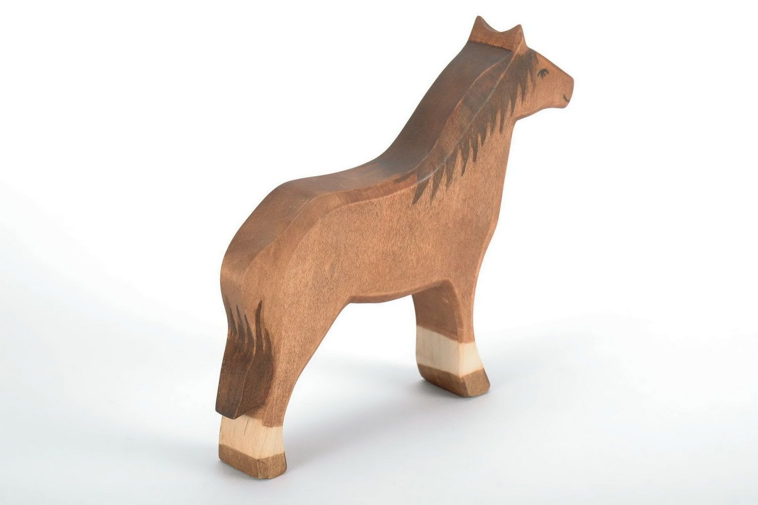 Figurine made from maple wood Horse photo 4