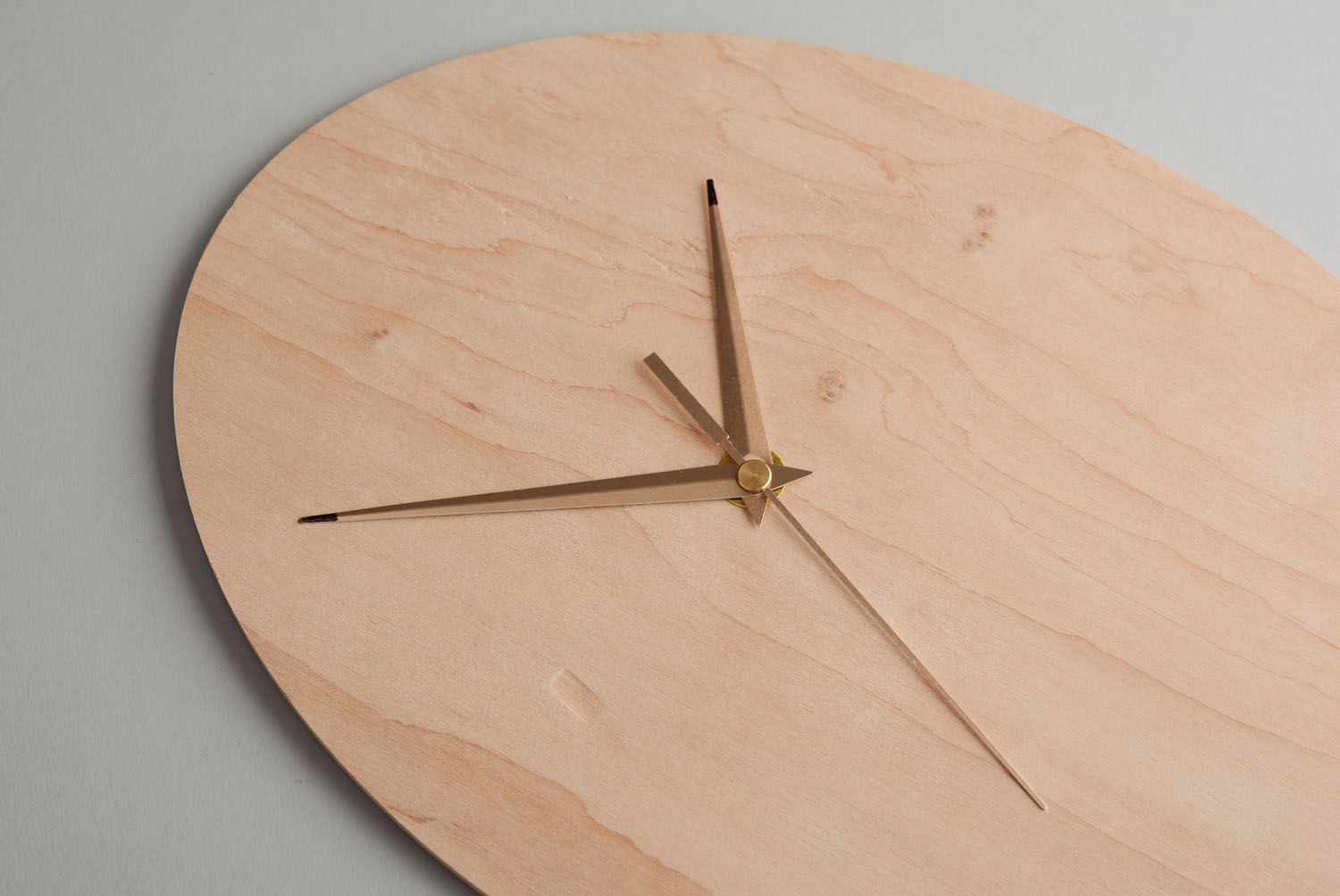 Base para manualidades de madera para un reloj de pared foto 4