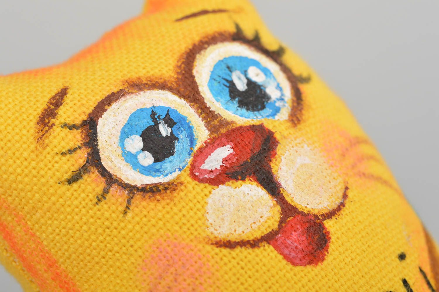 Handmade designer toy cotton painted souvenir textile accessory for kids photo 4