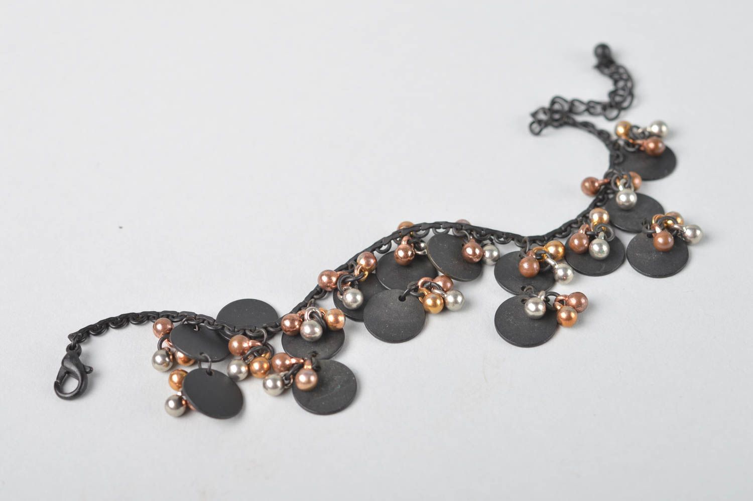 Handmade jewelry chain bracelet charm bracelet designer accessories gift ideas photo 2