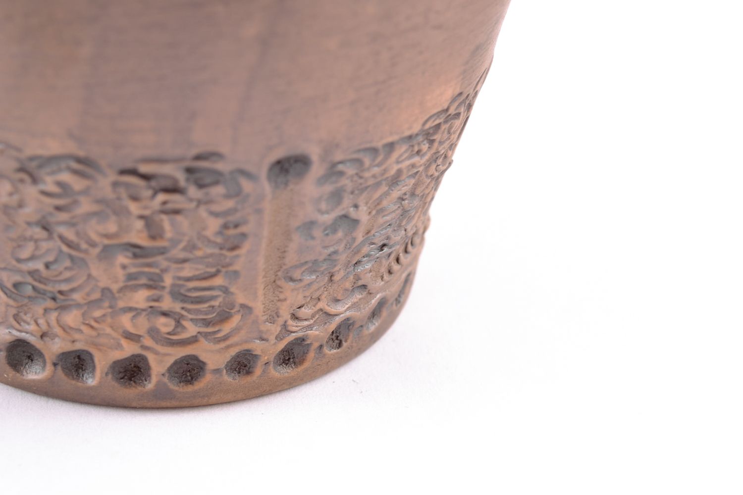 Vaso de cerámica hecho a mano 200 ml foto 4