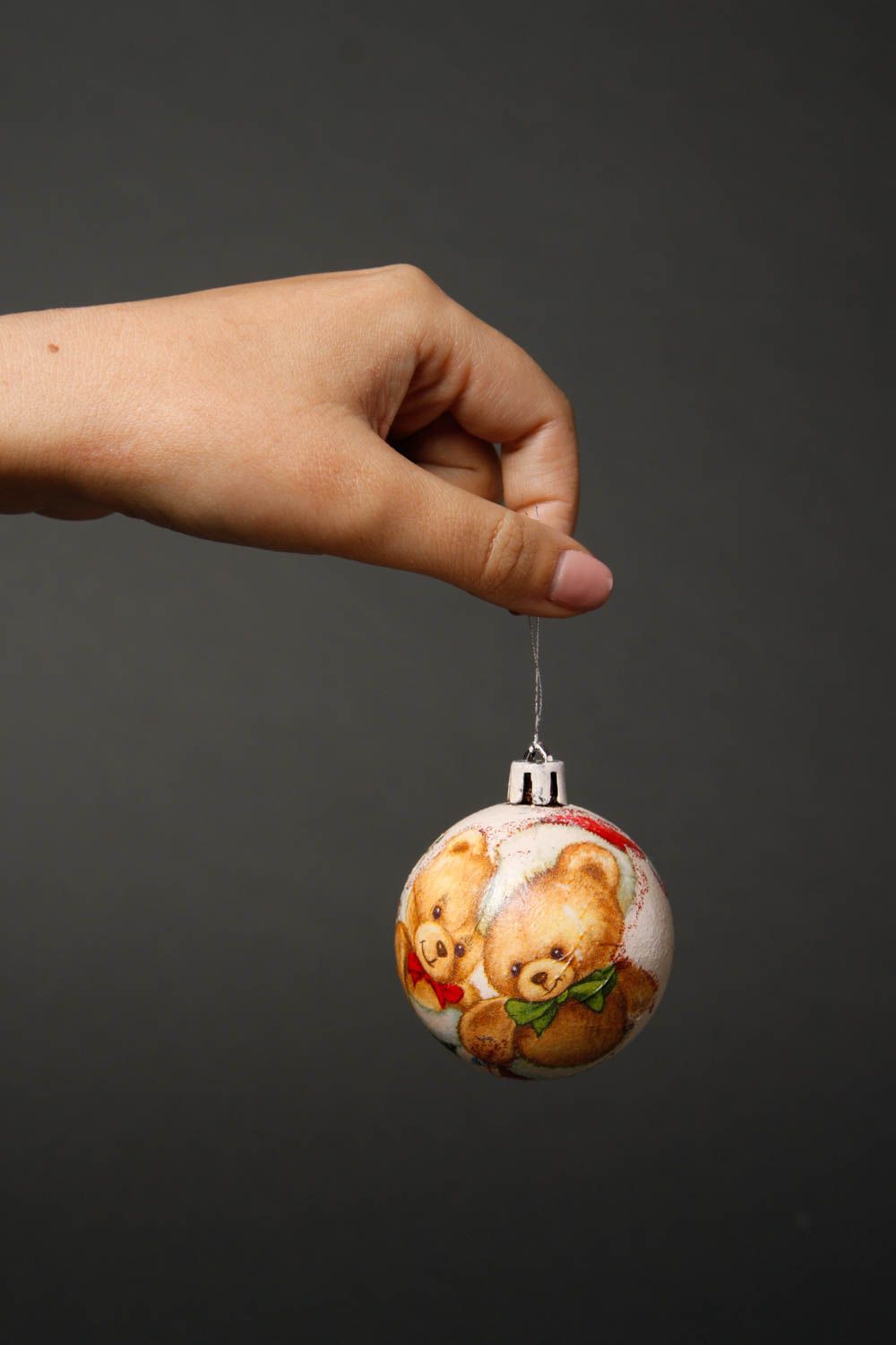 Decoración navideña artesanal elemento decorativo de plástico regalo original foto 2