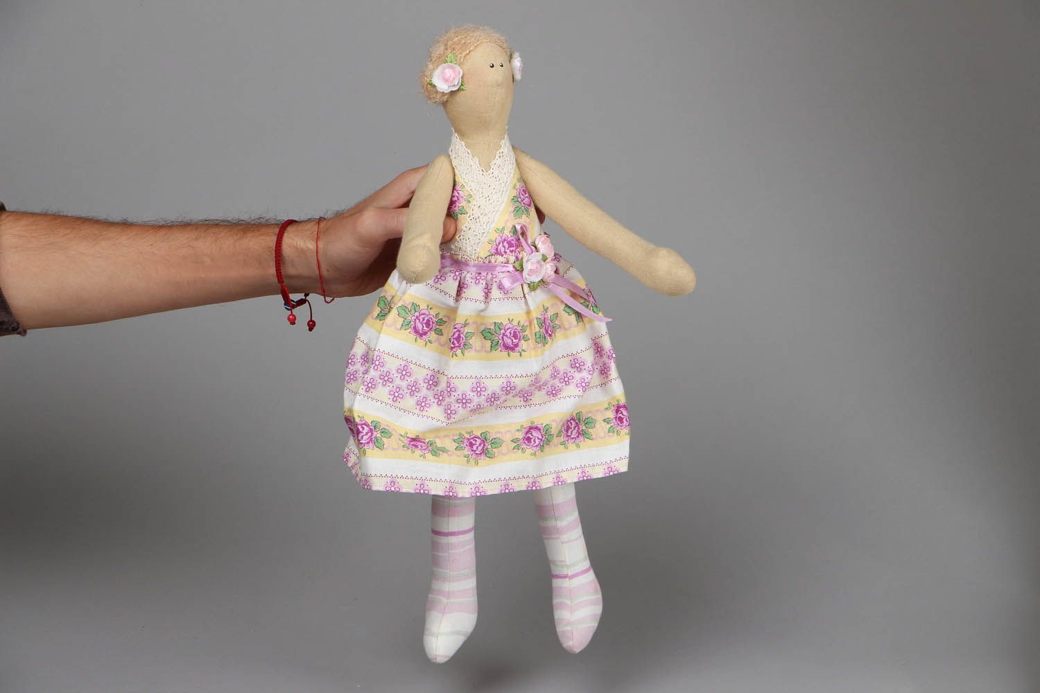 Интерьерная кукла ручной работы Джоана фото 4