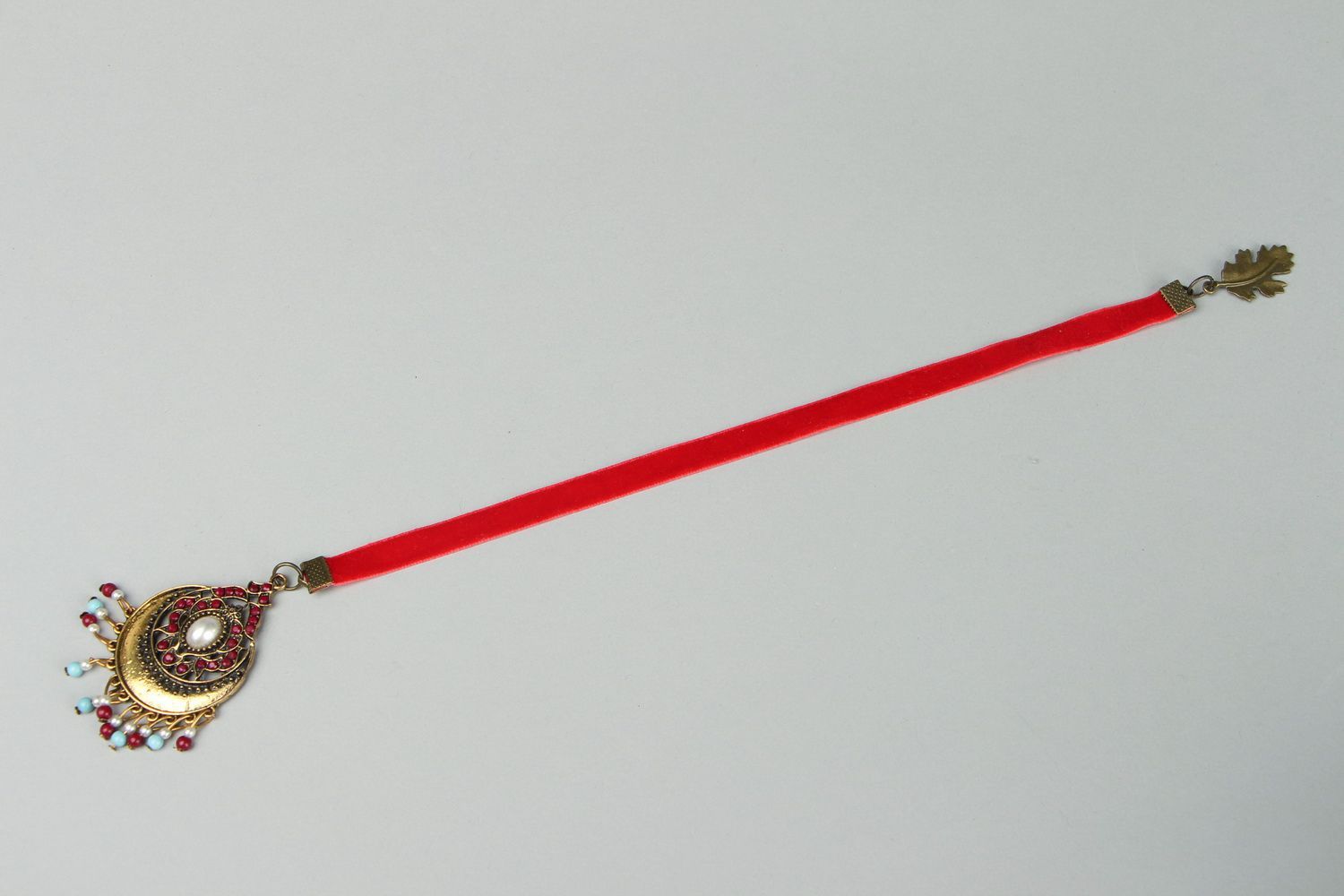 Bookmark with a red ribbon photo 2