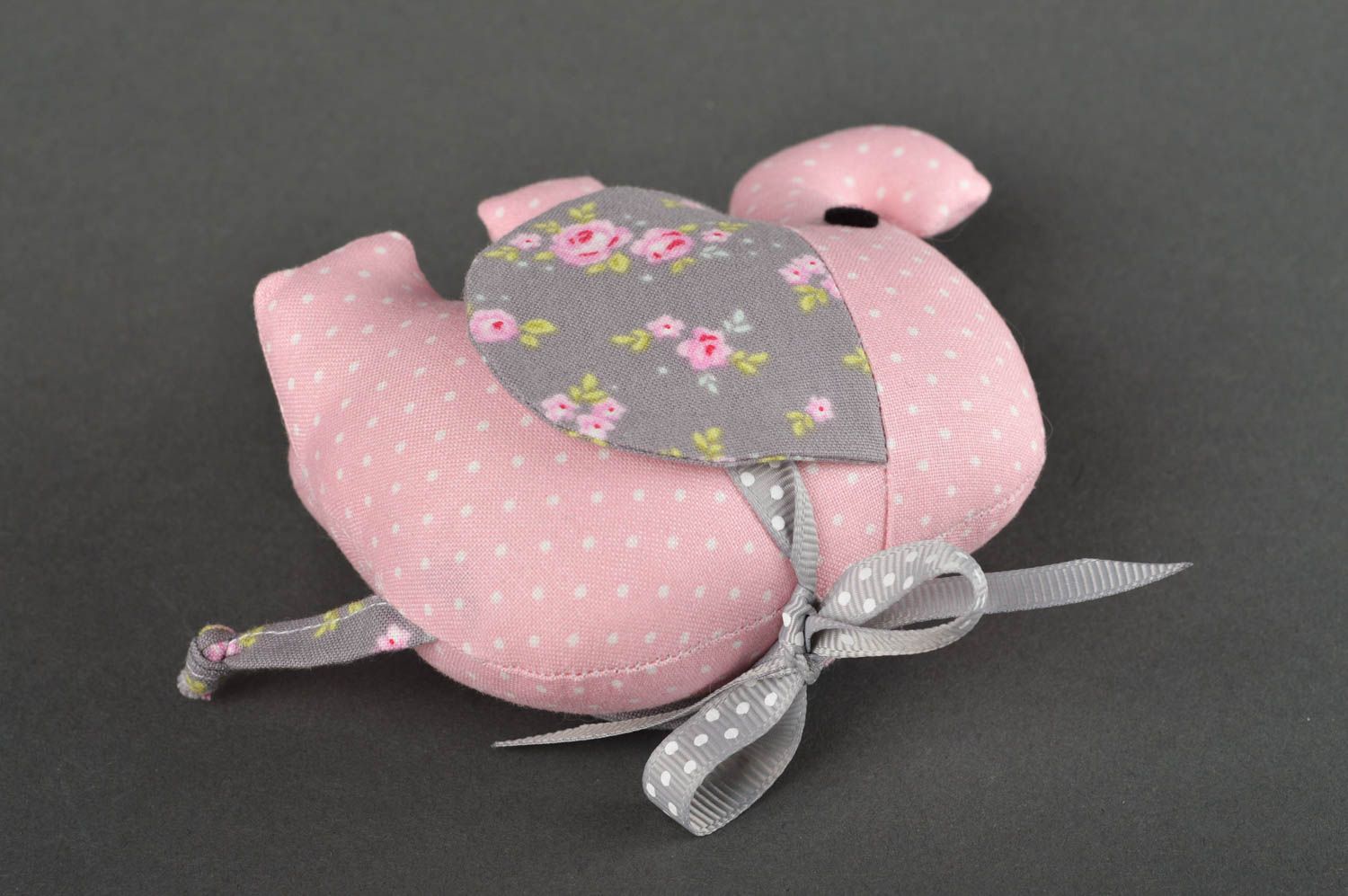Игрушка слон ручной работы игрушка животное мягкая игрушка слоник розовый фото 3