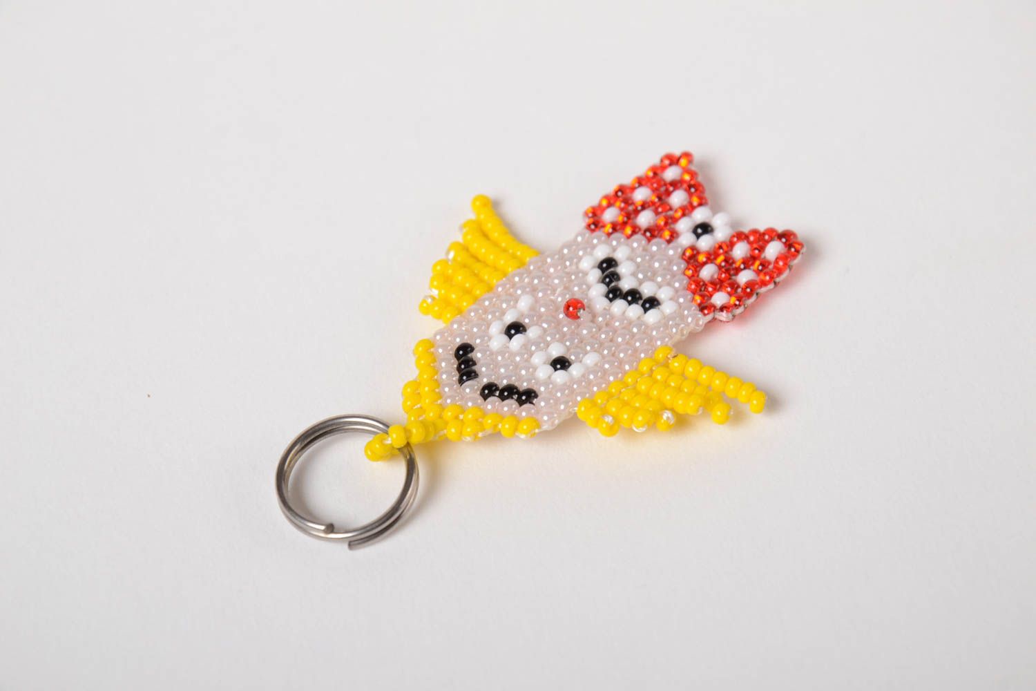 Keychain in shape of clown handmade stylish accessories cute souvenirs photo 4
