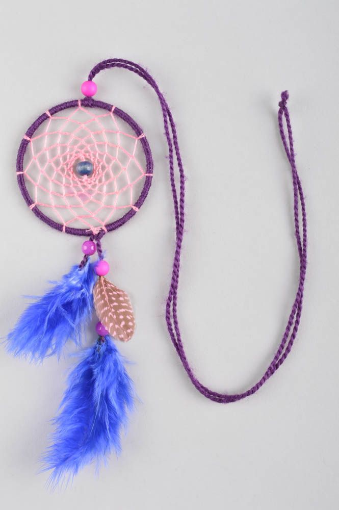 Beautiful handmade Indian amulet home design dreamcatcher necklace wall hanging photo 2