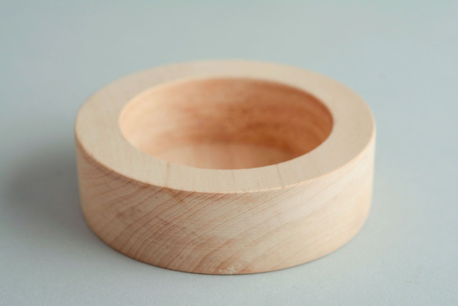 Wooden blank for creativity Candle Holder photo 1