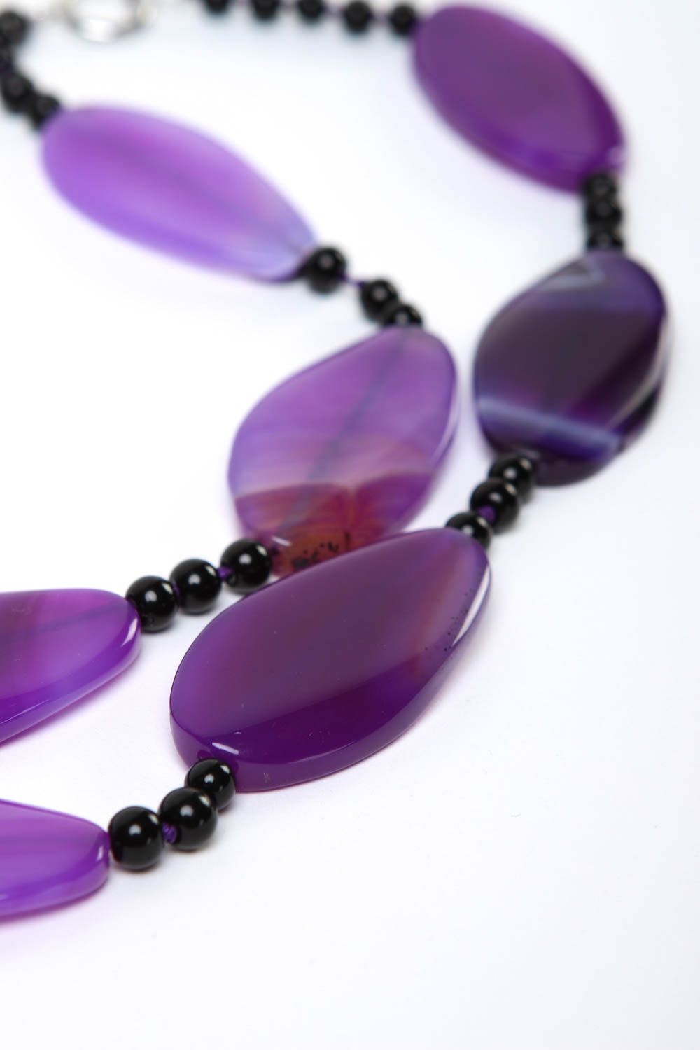 Handmade necklace designer accessory unusual bead necklace gift ideas photo 3